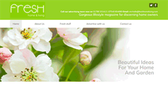 Desktop Screenshot of freshhomeliving.com
